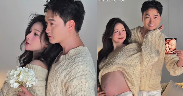 "Trai hư" Vbiz thông báo vợ streamer mang thai sau 4 tháng kết hôn