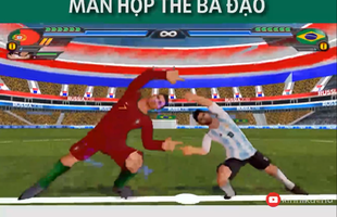 Sẽ ra sao nếu Ronaldo và Messi hợp thể thành một cầu thủ duy nhất và tung hoành trên sân cỏ?