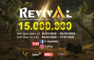 Khởi tranh giải đấu V Gaming AOV Championship Series: REVIVAL quy tụ 32 team giàu tham vọng