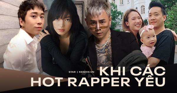 Chuyện tình yêu của các rapper và hotgirl: Justatee mãi 1 mối tình, Karik dang dở, còn Binz 