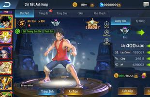 Vua hải tặc Luffy đại náo siêu vũ trụ Idle Heroes