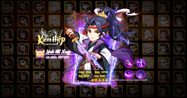 Lệnh Hồ Xung Nhập Ma Thống Trị Meta Trong Kiếm Hiệp Auto Chess