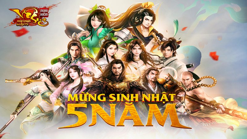 Có gì trong Phiên bản sinh nhật 5 năm của Ngạo Kiếm Vô Song?