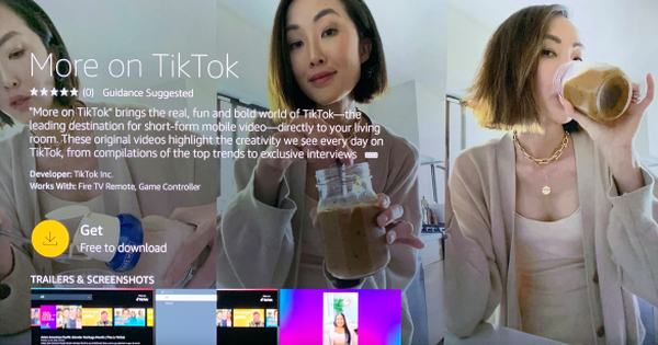 Bất chấp lệnh cấm, TikTok bất ngờ đem ứng dụng lên TV với tên gọi 