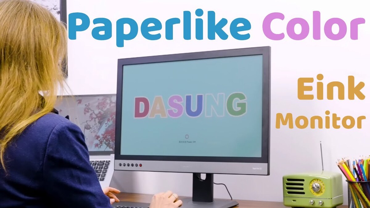 Paperlike Color: Chiếc màn hình PC bảo vệ mắt tốt nhất thế giới