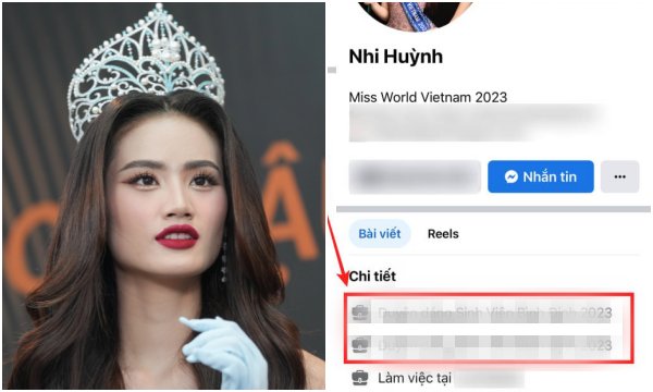 Hoa hậu Ý Nhi bị phát hiện âm thầm 