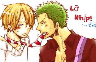 Chùm ảnh chế vui One Piece: Zoro với Sanji, một cặp trời sinh nhưng yêu nhau lắm cắn nhau đau