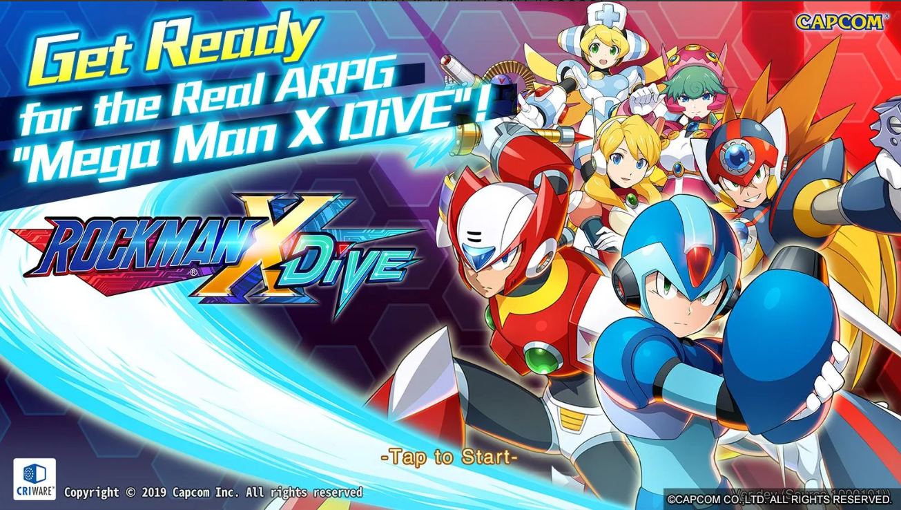 MEGA MAN X DiVE bắt đầu thử nghiệm sớm trên nền tảng Android