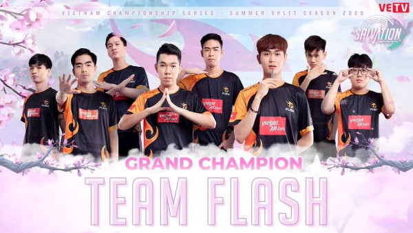 [VCS Mùa Hè 2020] Team Flash ca khúc khải hoàn, OPG và SGB ở ranh giới sống còn