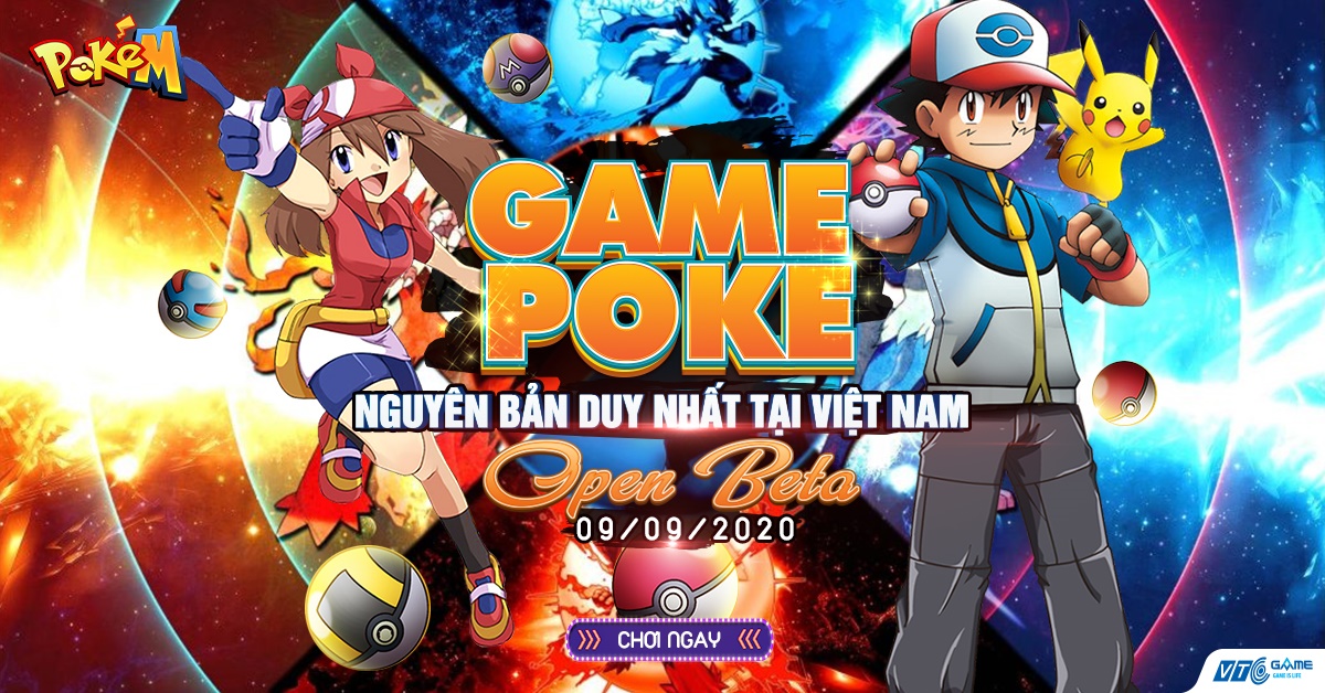 POKE M - VTC Game tặng game thủ hàng ngàn Giftcode chứa vật phẩm 