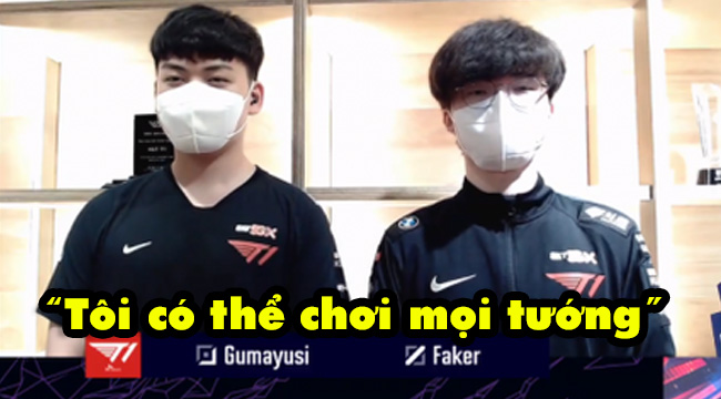 Faker lên tiếng sau chiến thắng trước AF: “Tôi có thể chơi được mọi vị tướng, không chỉ riêng hôm nay”