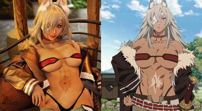 Mê mẩn trước cosplay “đầy múi” của cô nàng Ghislaine Dedoldia trong Mushoku Tensei