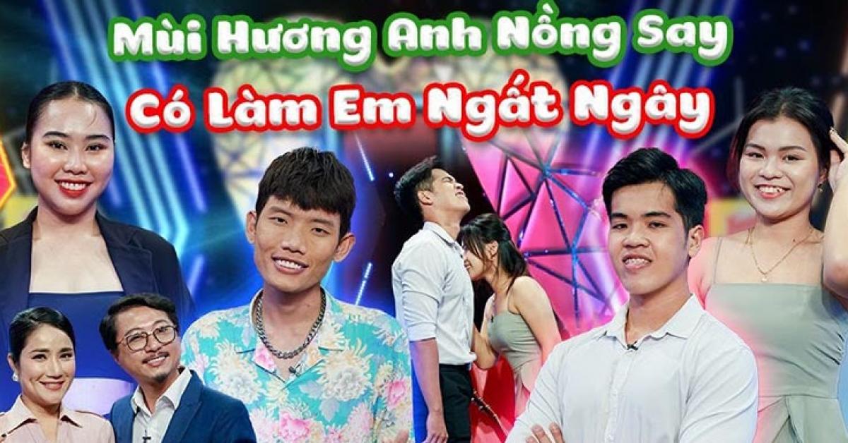 Đi hẹn hò, cô gái hồn nhiên hít nấy hít nể mùi cơ thể bạn trai