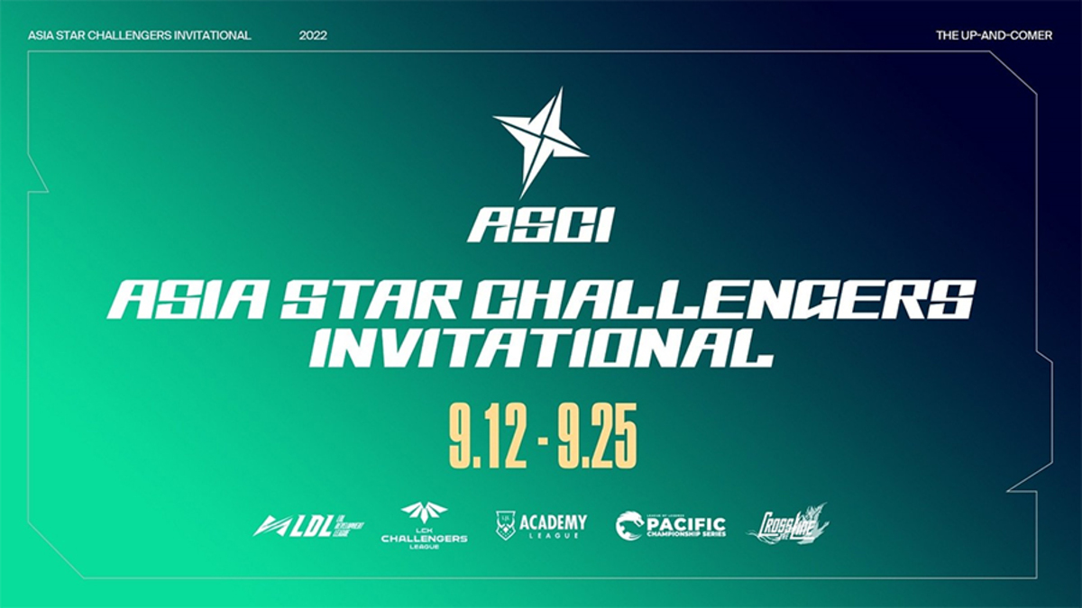 LMHT: Tất tần tật thông tin về giải Asia Star Challengers Invitational – ASCI