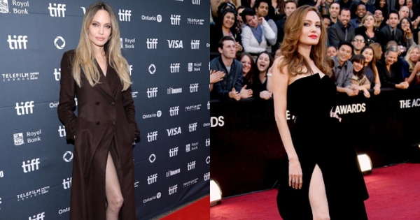 Angelina Jolie tái hiện màn khoe chân dài miên man đình đám 1 thời, 