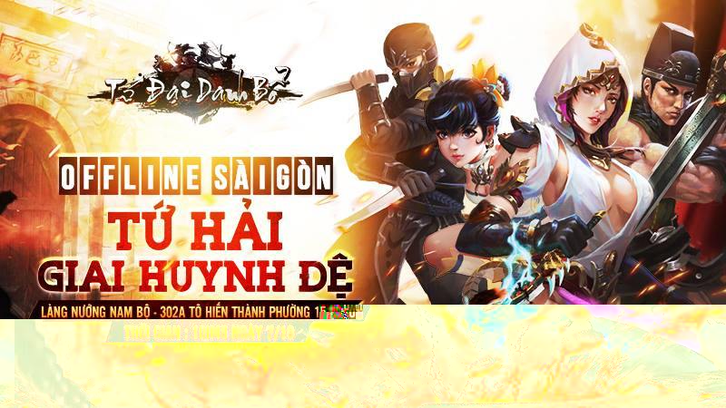 Game thủ Tứ Đại Danh Bổ “quẩy” hết mình trong buổi offline tại Sài Gòn