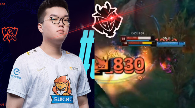 LMHT: Sau TheShy, SN Bin trở thành nỗi ám ảnh kinh hoàng của G2 Esports