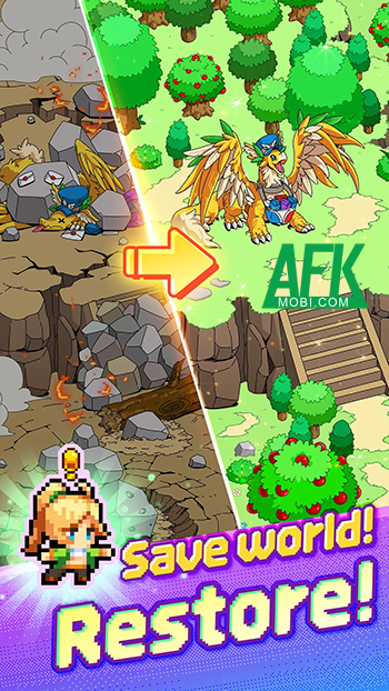 Nuôi dưỡng đồng thời lai tạo hàng trăm loài rồng khác nhau trong game Dragon Village Nest