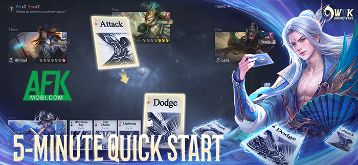 WTK: Chrono Wars game chiến thuật đấu thẻ bài lấy chủ đề Tam Quốc