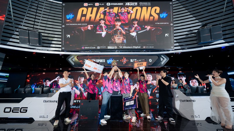 VTM Esports trở thành đại diện Việt Nam thi đấu CS Asia Open 2025 tại Thượng Hải