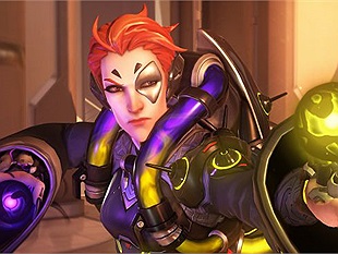 Vẻ đẹp mê hoặc của vị tướng mới Moira trong Overwatch, lấy cảm hứng từ huyền thoại nhạc rock David Bowie