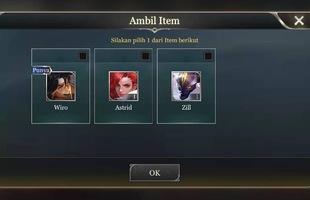 Liên Quân Mobile: Garena tiếp tục tặng free Wiro Sableng, Astrid và Zill cho cả server