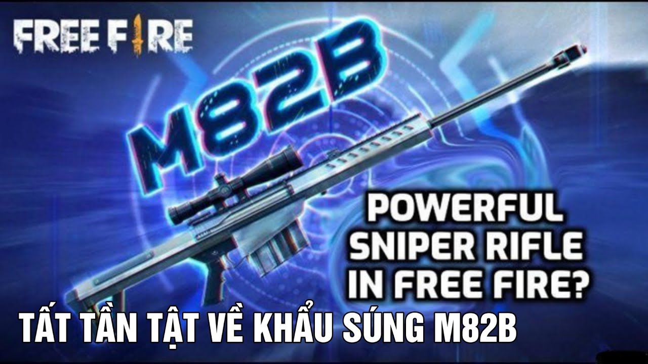 Mẹo cực hay để sử dụng súng trường bắn tỉa M82B trong Free Fire