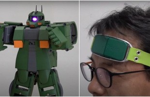 Các nhà khoa học Nhật tạo ra công nghệ điều khiển robot Gundam bằng trí óc