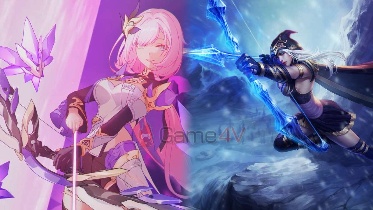 BeryL hé lộ tạo hình cho DRX Ashe - Elysia của Honkai Impact