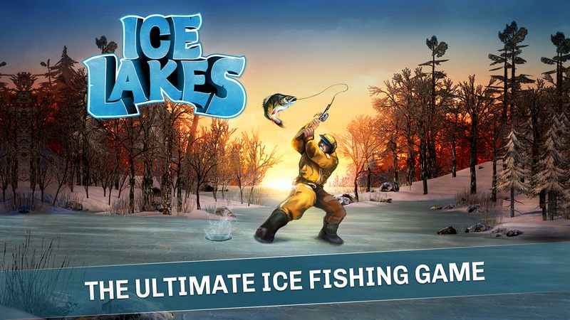 Ice Lakes: Xách cần lên và đi câu giữa mùa đông thôi