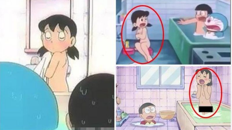 Hơn 1000 chữ ký đòi nhà sản xuất Doraemon ngừng chiếu cảnh tắm của Shizuka