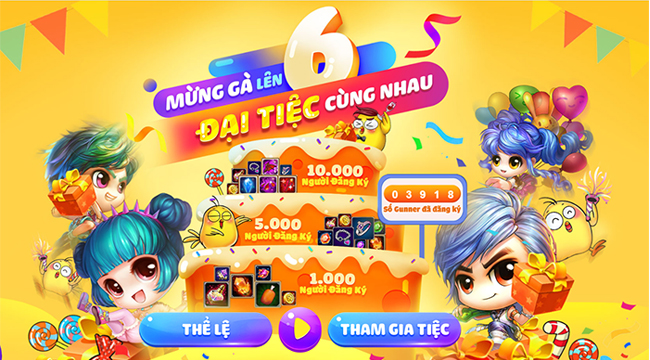 Gunny Mobi sinh nhật 6 tuổi tưng bừng cùng chuỗi sự kiện đáng nhớ