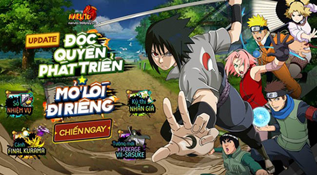 Naruto 568 tung Big Update và Promotion hoành tráng mừng vượt mốc 1.5 triệu người chơi