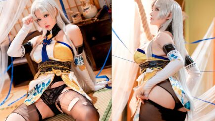 Gái Việt cosplay Kurumi style… kín ngoài hở trong khiến anh em “hừng hực” giữa trời đông