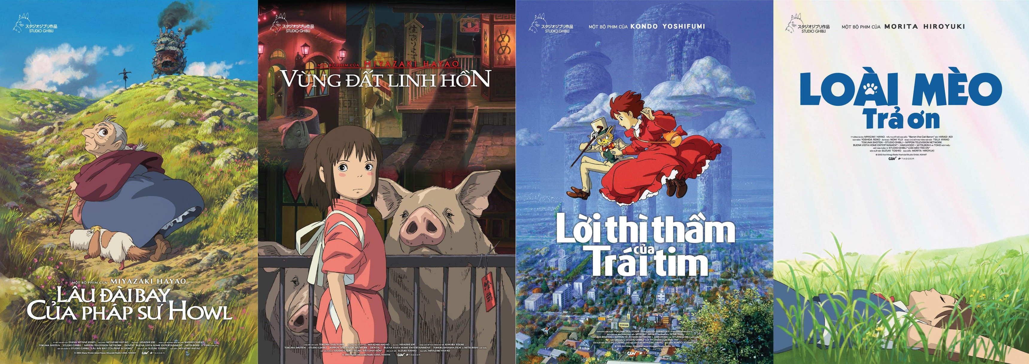 Ghibli đổ bộ Việt Nam: 4 kiệt tác kinh điển sẽ được trình chiếu liên tiếp trong thời gian tới