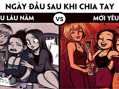 Buồn nẫu ruột với loạt tranh vui 