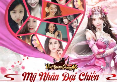 Rạo rực trước nhan sắc của dàn Hotgirl tham dự ‘Mỹ Nữ Đại Chiến’ của Nhất Kiếm Giang Hồ Mobile