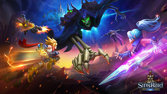 Sins Raid: Heroes of Light – game tập trung thiết kế những trận đấu boss đầy thử thách