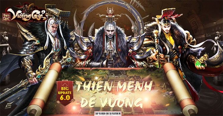 Cộng đồng game thủ phấn khích trước phiên bản update của Tam Quốc Vương Giả