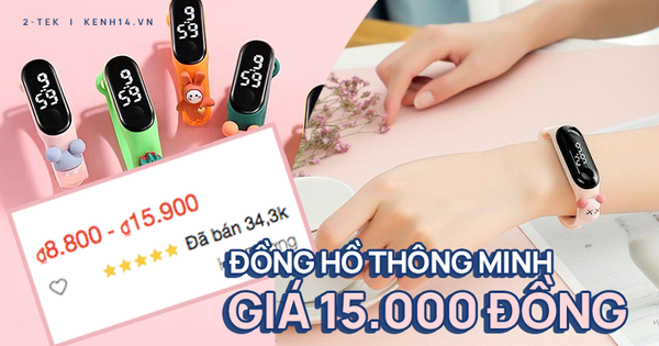 Trên tay đồng hồ thông minh giá rẻ chỉ 15K, nhưng sao mỗi tháng 