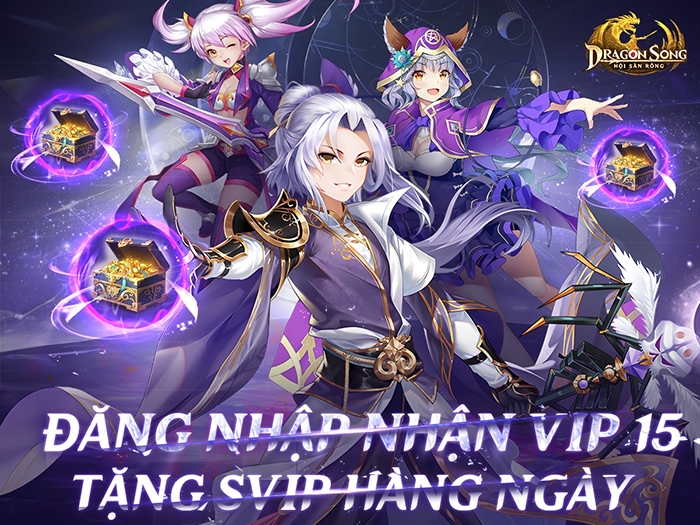 Đồ họa anime của Dragon Song: Hội Săn Rồng đẹp mê hồn khó có game sánh bằng