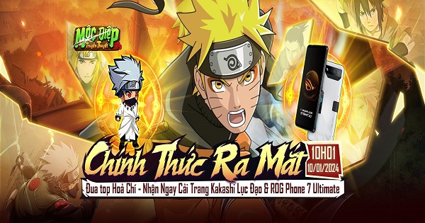 Độc bản game MMORPG Mộc Diệp Truyền Thuyết – Game hay nhất lấy cảm hứng từ series Naruto chính thức ra mắt