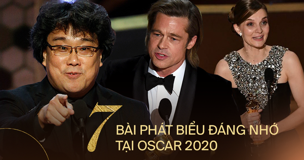 7 khoảnh khắc phát biểu đáng nhớ tại Oscar 2020: 