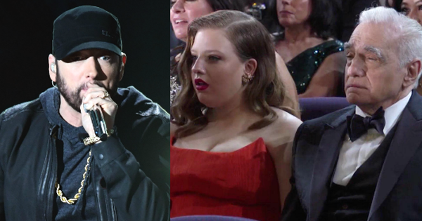 Netizen ngỡ ngàng vì Eminem xuất hiện tại Oscars: Sao lớn cỡ nào cũng 