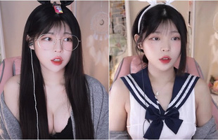 Liên tục bị cấm vì các nội dung sexy quá đà trên sóng, nữ streamer xinh đẹp mới tái xuất đã lại gây 