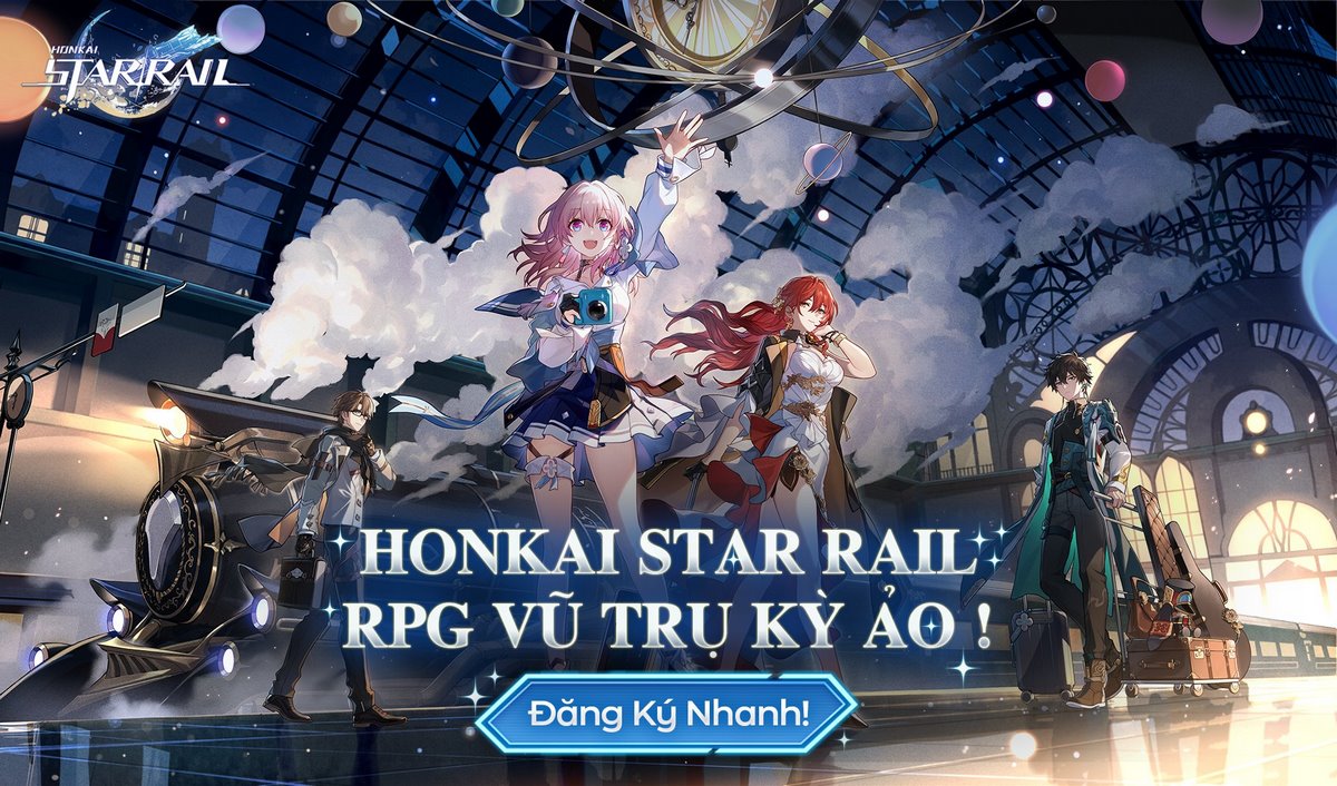 Honkai Star Rail: Bom tấn RGP vũ trụ kỳ ảo chính thức ra mắt trên đa nền tảng