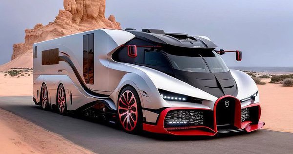 Trí tuệ nhân tạo thiết kế đủ loại xe Bugatti ngoài sức tưởng tượng: Cơ bắp, SUV, limousine và cả… xe tải