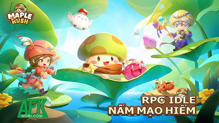 Maple Rush – Nấm Lùn Tiến Lên cập bến thị trường game Việt Nam