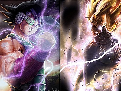 Loạt fanart Dragon Ball thần thái cực chất, ai xem cũng phải ngây ngất