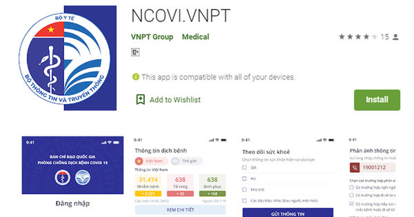 Ứng dụng khai báo y tế toàn dân Việt Nam ra mắt: Phản ánh nhanh các trường hợp nghi nhiễm COVID-19 tới cơ quan quản lý